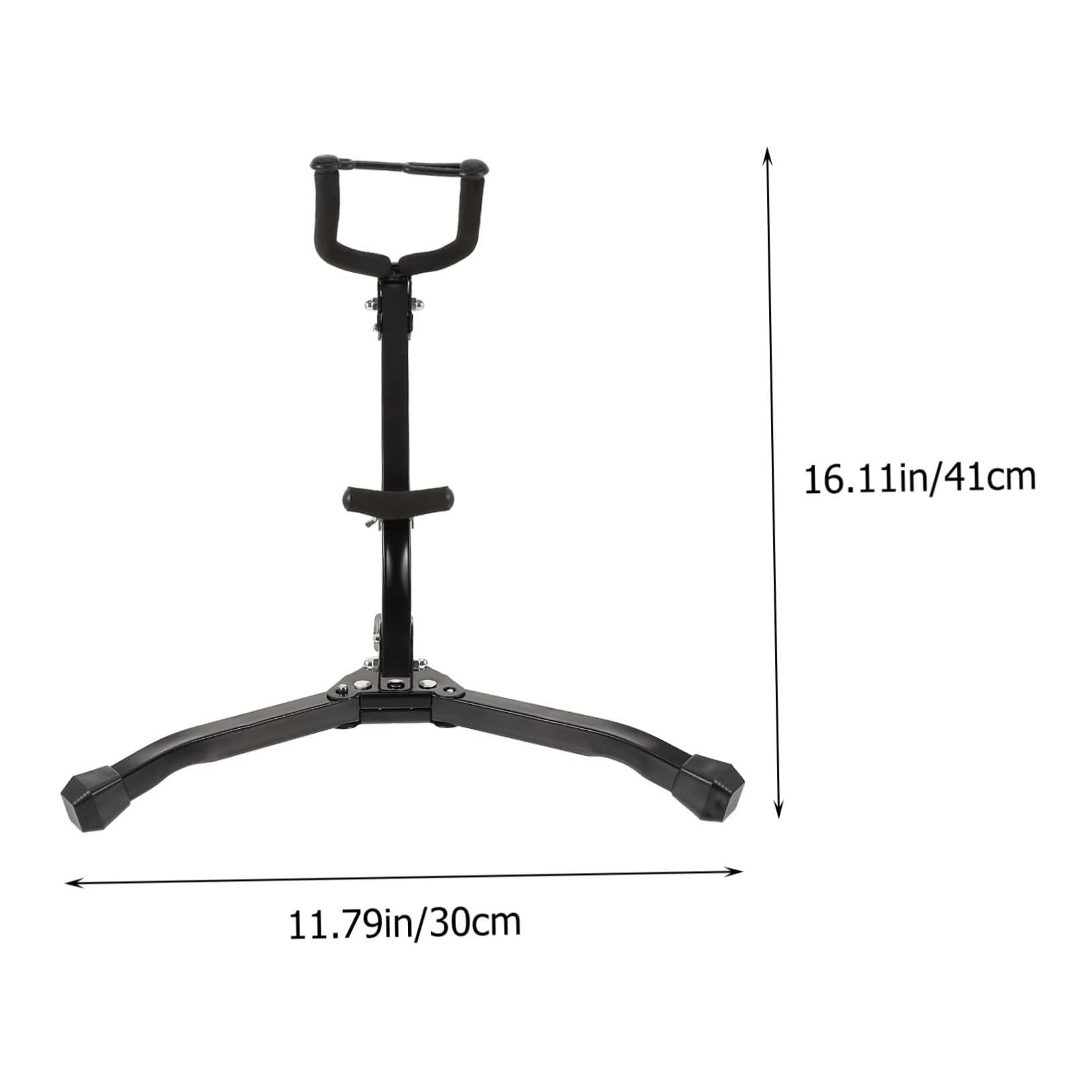 SUPVOX Practical Saxophone Bracket Stand Easy-fold Metal Stand for Saxophone Players