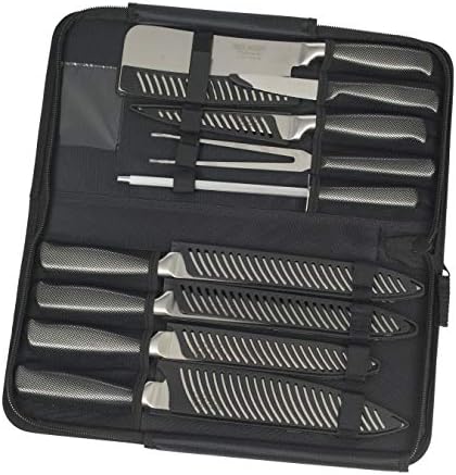 Ross Henery Professional 10 Piece Premium Stainless Steel Chef's Knife Set / Kitchen Knives in Case