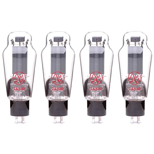 Quad of JJ 2A3-40 Watt Power Vacuum Tube