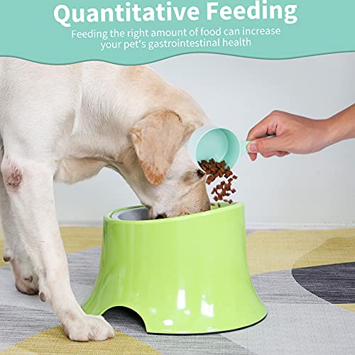 Super Design Superdesign 1/2 Cup Dog Food Scoop Cat Food Scoop Melamine Measuring Scoop For Dog Cat Bird And Rabbit, Food-Grade Pet Food Feeding Scoop Dishwasher Safe #TOP2