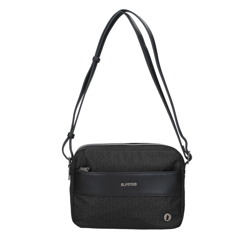 El Potro Luna bandoleras, bolso casual fabricada en poliéster y PU., Tirantes anchos y ajustables que se adaptan, bolsillo frontal. De Joumma Bags