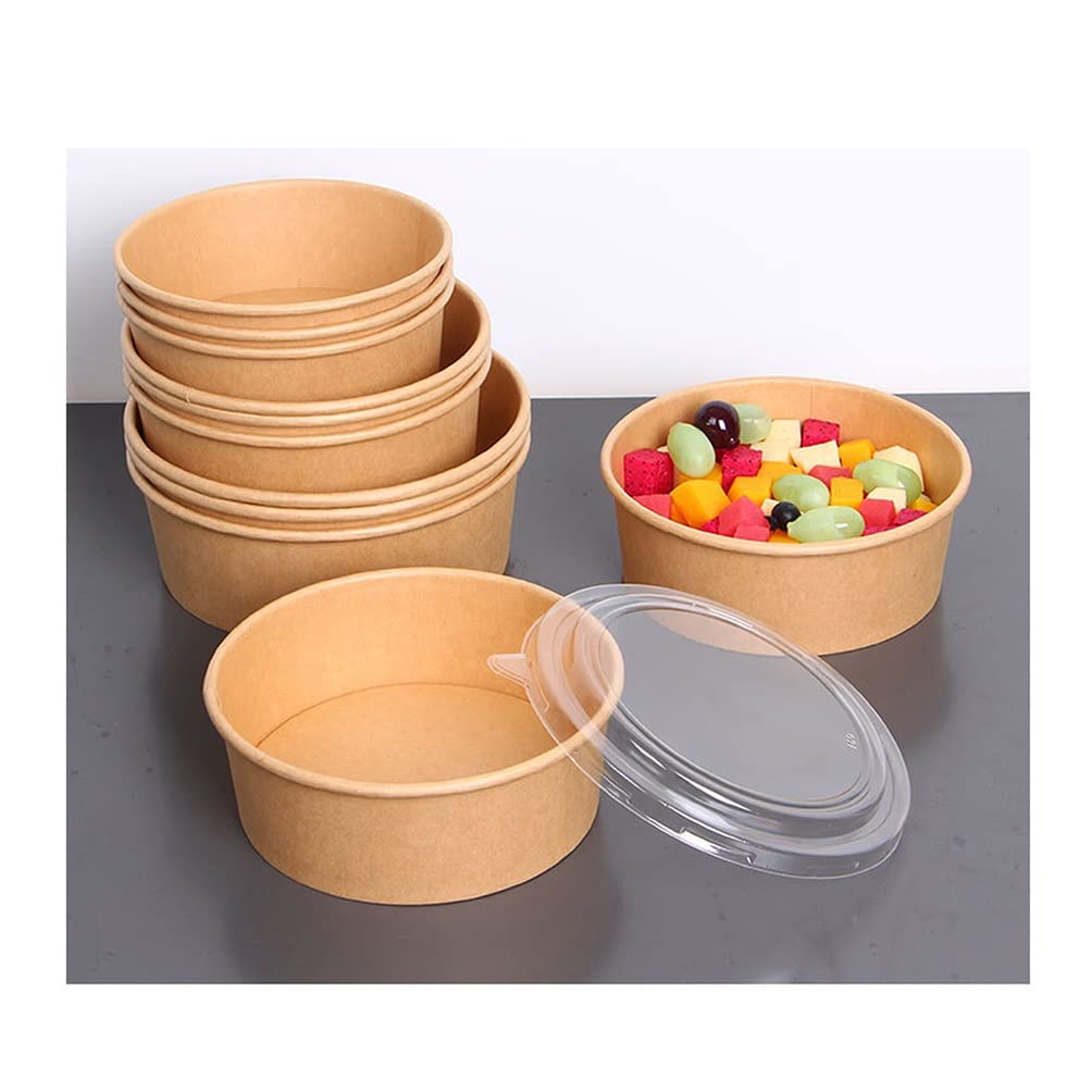 AGYH Contenitori Alimenti 100 Confezioni Contenitori di Preparazione Pasto, Estrarre Contenitori Alimentari con Coperchio, Congelatore A Microonde Cassaforte (Size : 50 OZ)