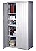 Iceberg Storage Cabinet, HDPE, Platinum, 72 In 92573-1 Each