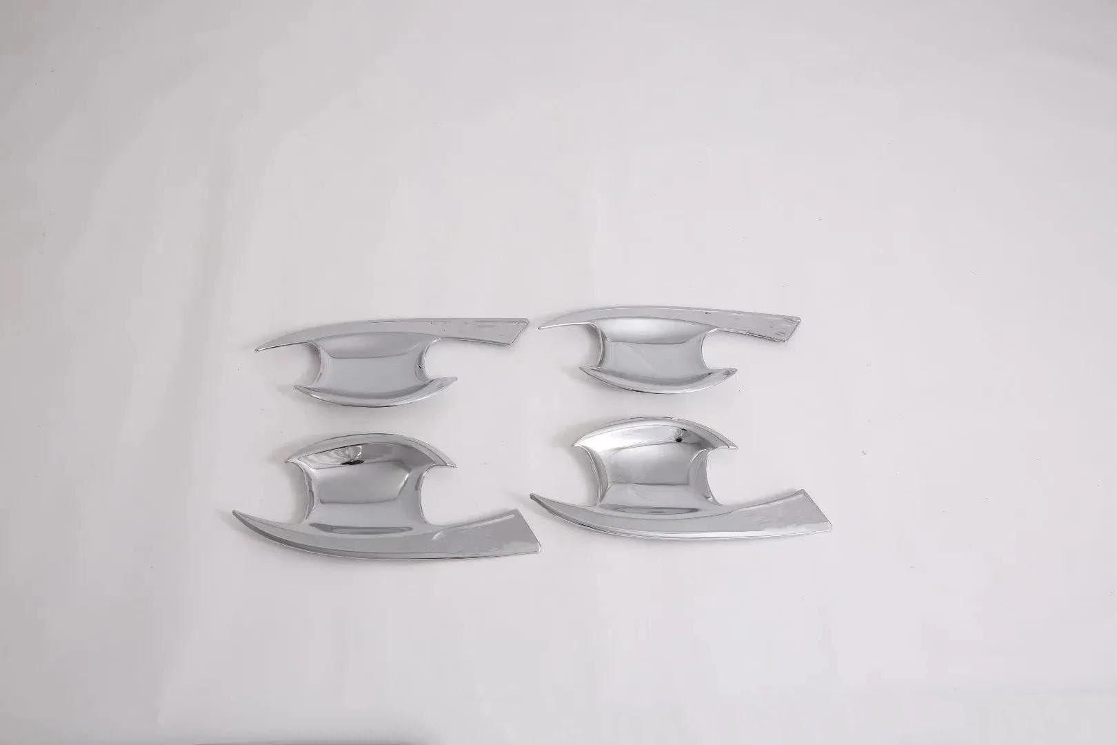 UJNHEQ for Kia for Forte for Cerato K3 BD 2019 2020 2021 2022 ABS Carbon Fiber Car Door Handle Cover Bowl Trim Sticker(Type B)