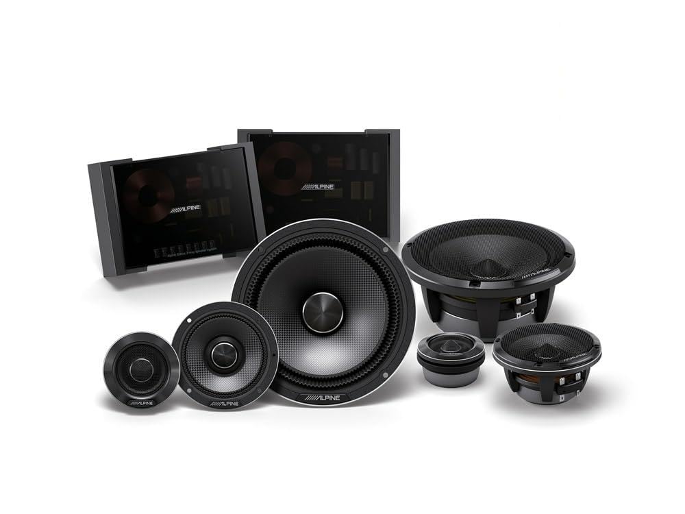 Alpine HDZ-653 Alpine Status Hi-Res 6-1/2" (16,5 cm) 3 Yollu Komponent Hoparlör Seti