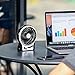 EasyAcc Desk Air Circulation Fan with Remote,11 inch Quiet Cooling Fan,3D Auto Oscillating for Whole Room,12H Timer,for Office Bedroom Kitchen Home (BK 2600)