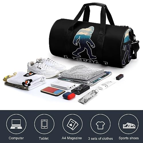 Bigfoot Sports Gym Bag Travel Duffel Bag Workout Lightweight Weekender Bags for Women Men Large4