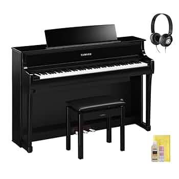 Amazon | YAMAHA CLP-875PE 黒鏡面艶出し仕上げ 電子ピアノ