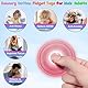 Coolden Fidget Spinner Metall Fidget Toys EDC Hand Spinner Hochwertig Schleuderzeit 2-5 Min Angst Anti Stress Spielzeug Geschenk für Kinder Erwachsene Edelstahl Finger Kreisel für Büro Schule Rose