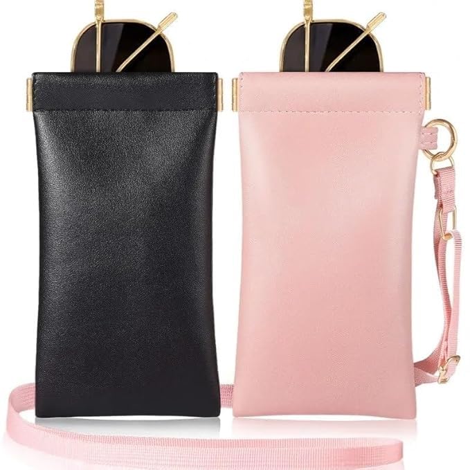 1pcs Random Color Portable Sunglasses Case with Hardshell Exterior and Microfiber Interior, Secure Closure, Modern Style, Solid Pattern, Hard Plastic, Eyeglass Case, Sunglasses Organizer Box-image-28