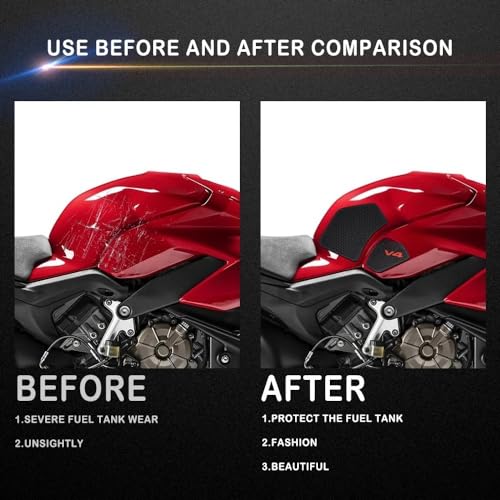 Protège-réservoir moto Ducati Panigale V4 antidérapant