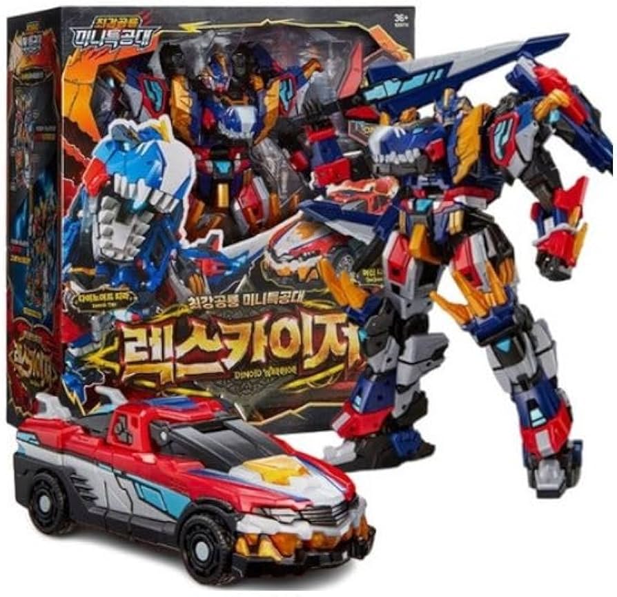 Amazon | 最強恐竜 ミニ特攻隊 ミニフォース ダイノイド レックス