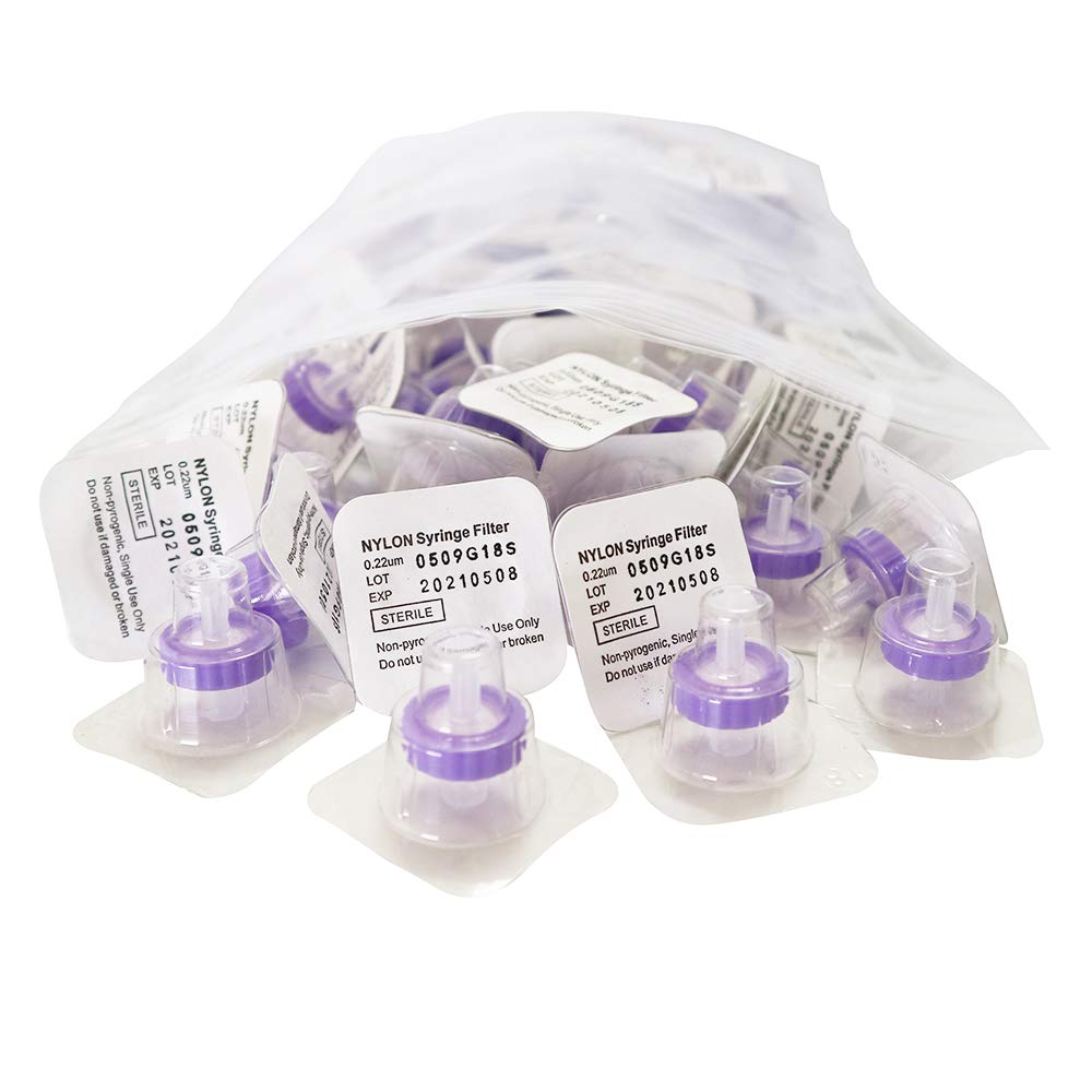 Proglass Syringe Filter 13mm 0.45um PTFE,100pcs