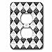 3dRose Geometrical seamless abstract curved star pattern... - Light Switch Covers (lsp-377788-6)