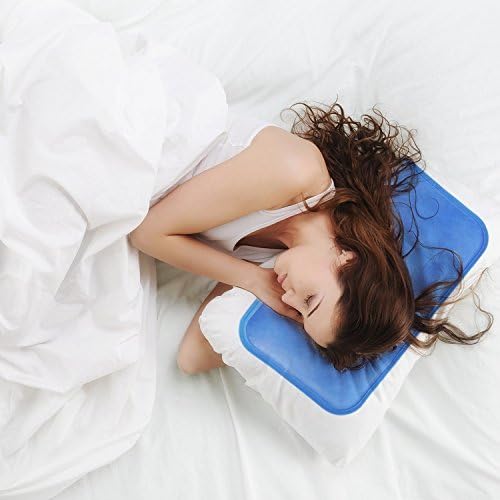 Ice Cool Gel Pillow Mat 11 X 22"in Muti-Purpose Glycerin Cooling System by CK Company