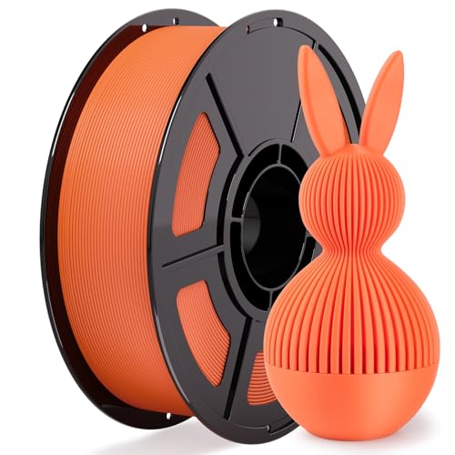 Image of 3D Printer PLA Filament Orange 30-300mm /s for Bambu Lab AMS,AMS Lite | High toughness is suitable for functional parts;prevents nozzle clogging and air bubbles1.75mm is suitable for Bambu printers