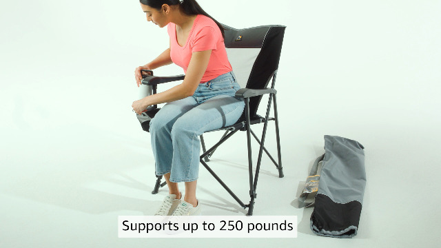 Amazon.com : GCI Outdoor Eazy Chair, Folding Camping Chair for