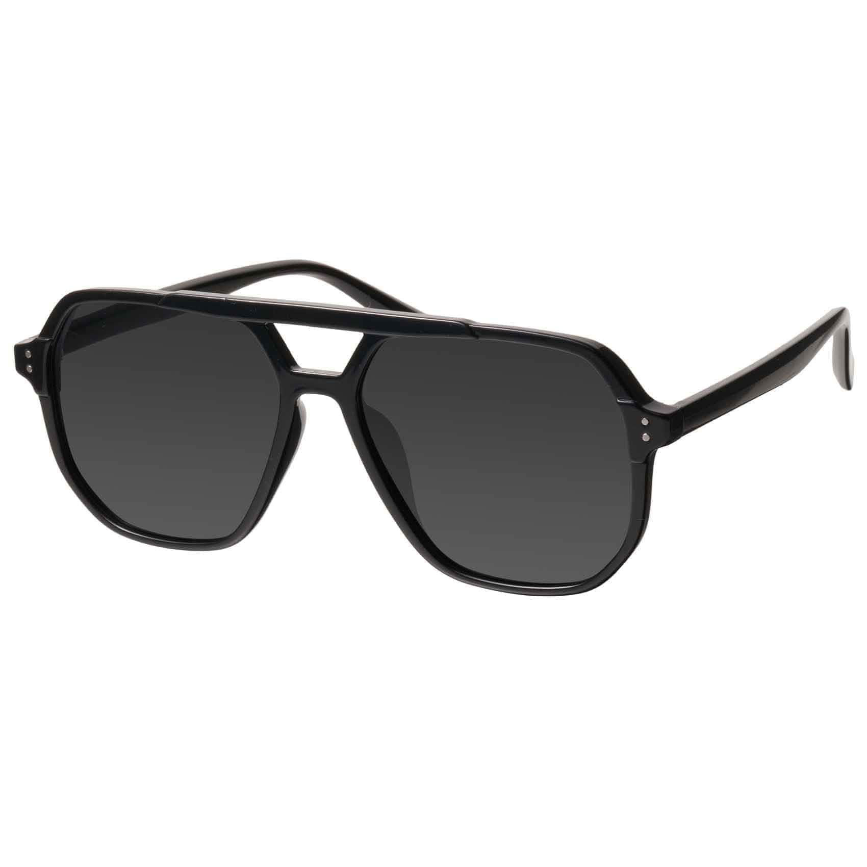 mosanana Oversized Aviator Sunglasses for Women with Polarized Lens MS52243 Geometric Big Frame, Designed for Daily Outfits, Travel and Fashion Looks