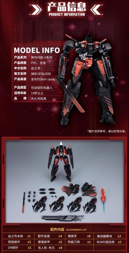 Amazon | 大火鳥製造 BIRD/BINARY ・MHRAGEKALAVINKA 「血の鳥」3.0ver