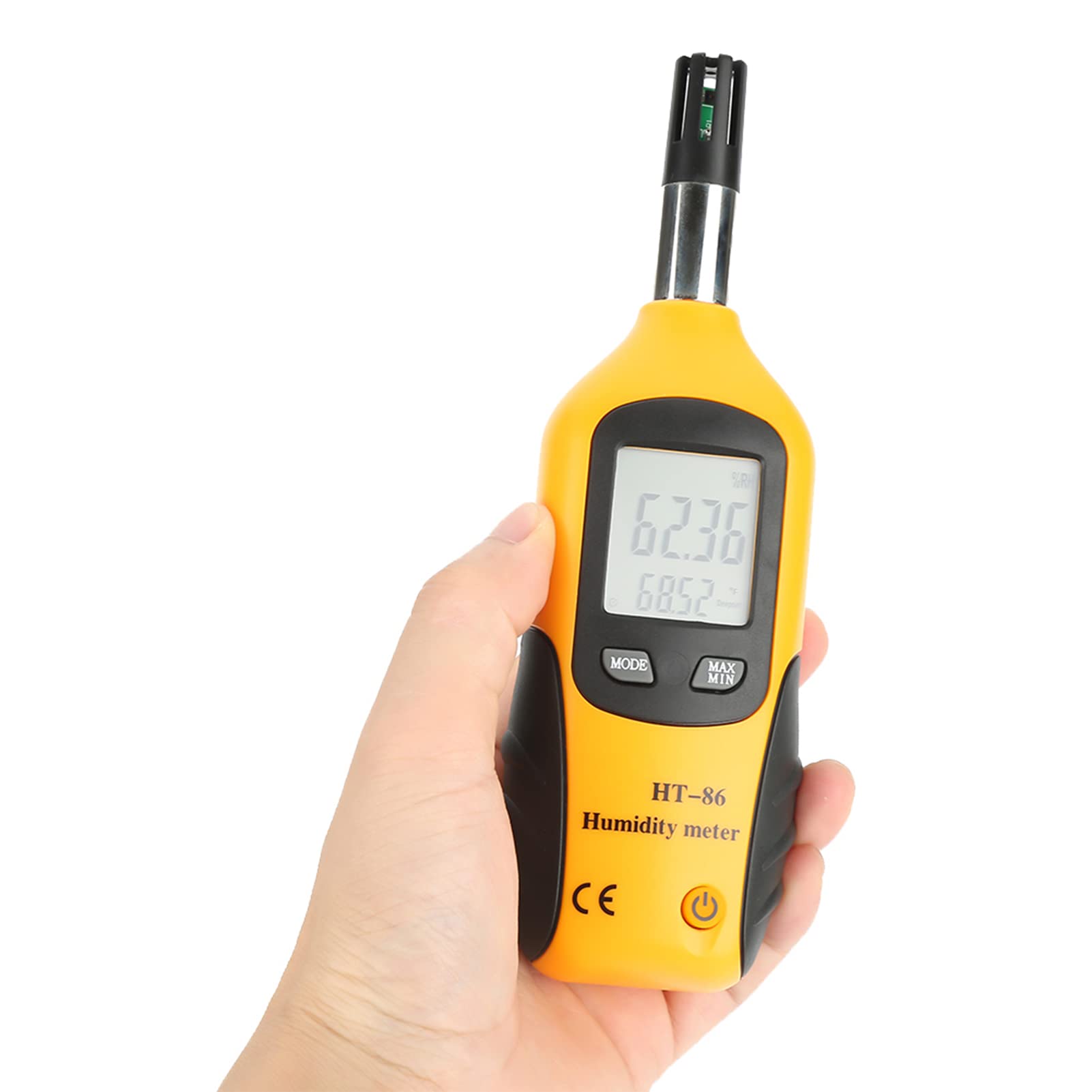 Thermomètre d'humidité D'air Thermomètre Numérique Intérieur instantané Hygromètre, Test de Rosée et Compteur de Température de Point de Mesure