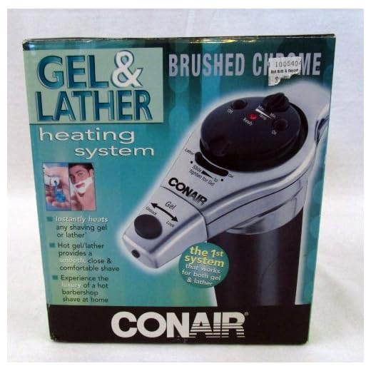 Conair HGL1 Combination Hot Gel/Lather Machine, Black
