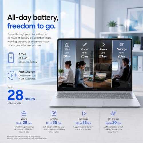Image of Samsung Galaxy Book4 Edge, 15.6 inch LED, Snapdragon X, 16GB DDR5, 512GB UFS