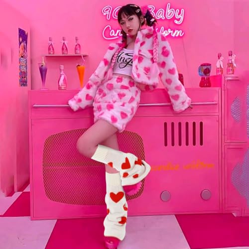 Image of Junely Leg Warmers for Women Kawaii Leg Warmer Baggy Legwarmers