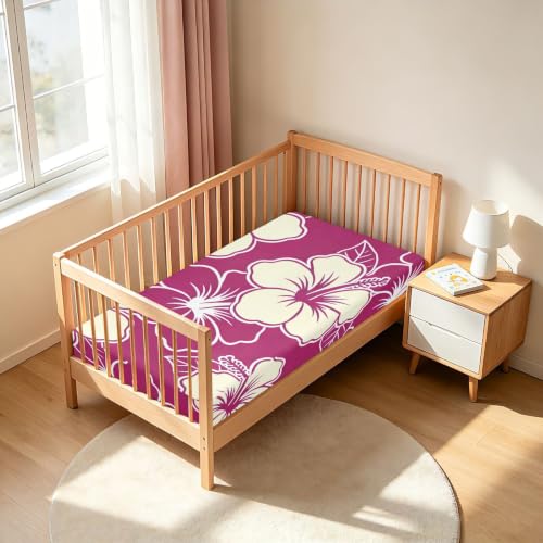 Drap imperméable tout-petit Essentials Flor Prune haut confort - 7