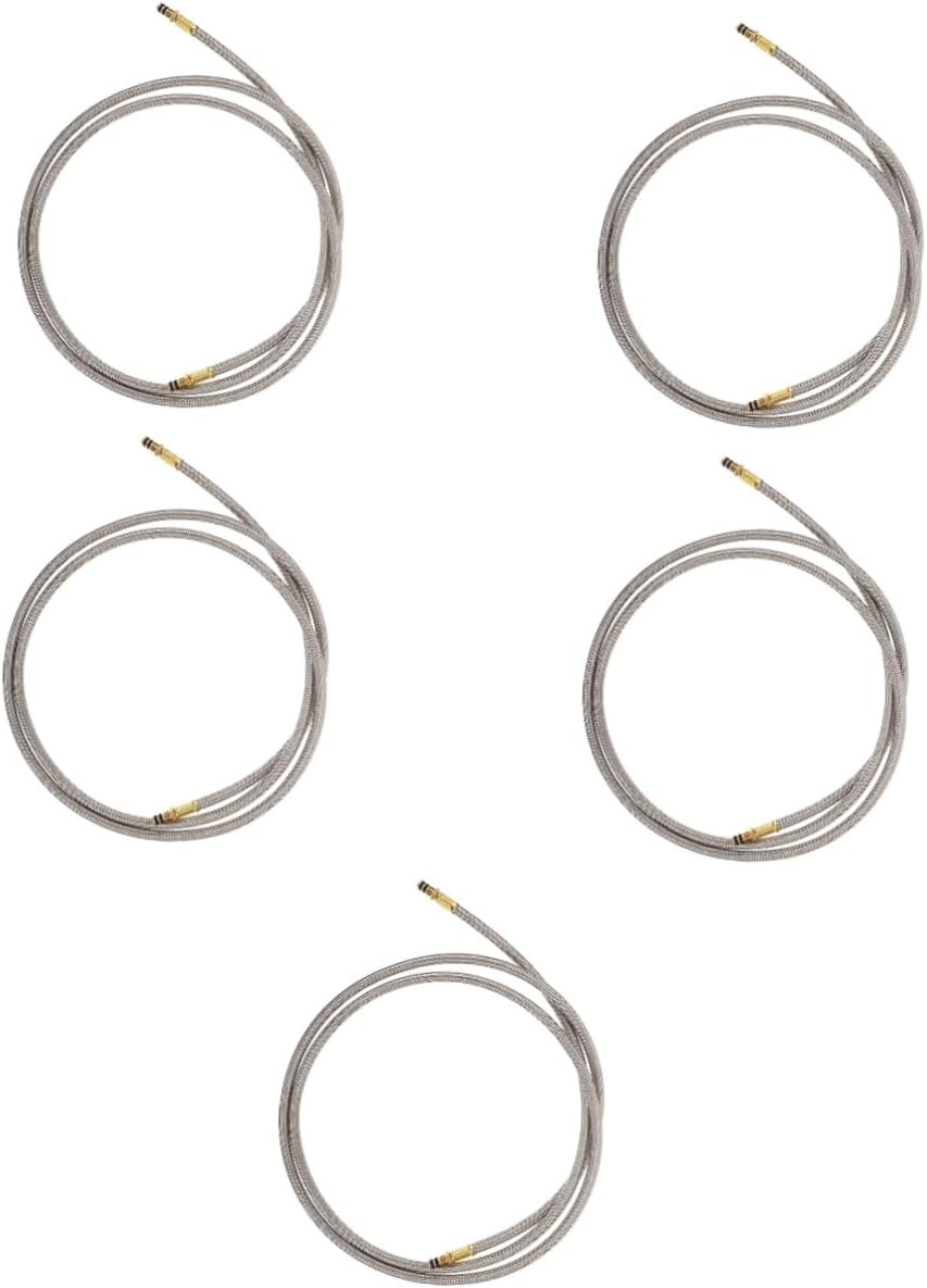 balacoo 5pcs Extended Hose Burner Conversion Tube Replacement Tube for Outdoor Stove Connection