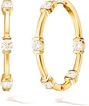 MINUTIAE Base Metal Cubic Zirconia Earrings For Women