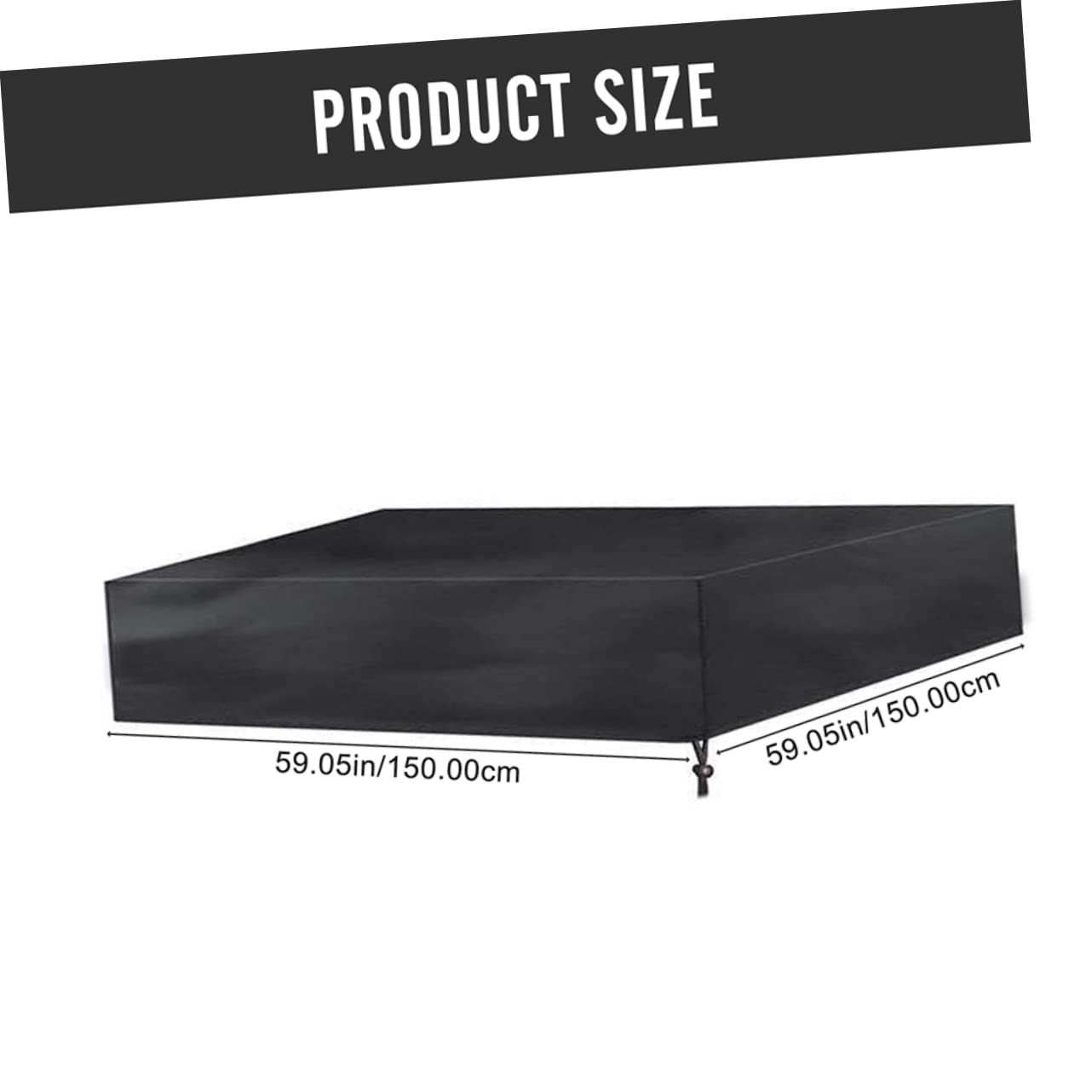 CIMAXIC Outdoor Waterproof Sandbox Cover with Drawstring Durable Protection for ' Sandpits and Pools Ideal for Garden Use