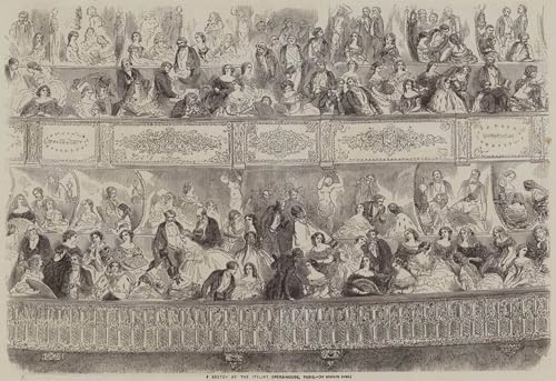 Cuadro de Gustave Doré sobre la ópera de París, lienzo decorativo de 60x90cm