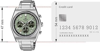 Casio EFB-730D-3AVUDF Kol Saati, Edifice, Analog, Gri, Erkek