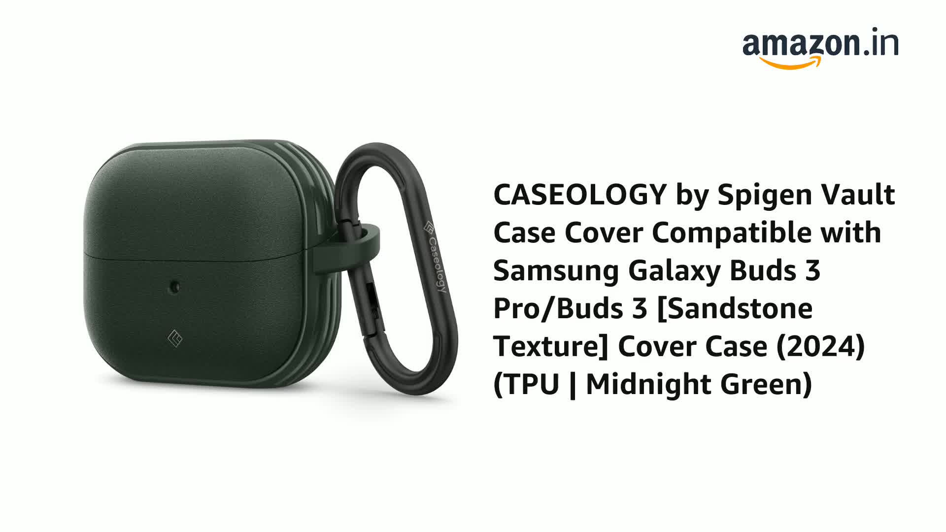 CASEOLOGY by Spigen Vault Case Cover for Samsung Galaxy Buds3 FE