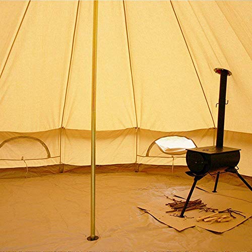 Carpa de lona algodón impermeable para 6-8 personas miniatura 7