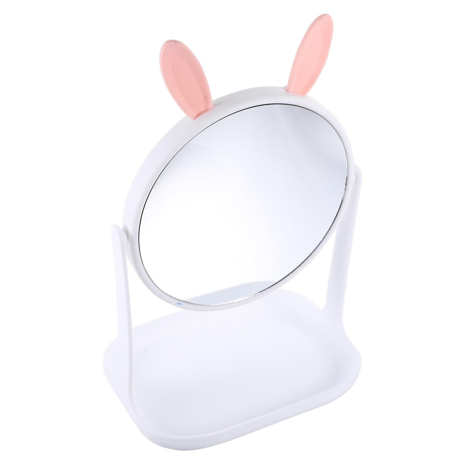 Clearlin Vanity Mirror Round Makeup Mirror with Non-Fade Surface for Bathroom and Bedroom