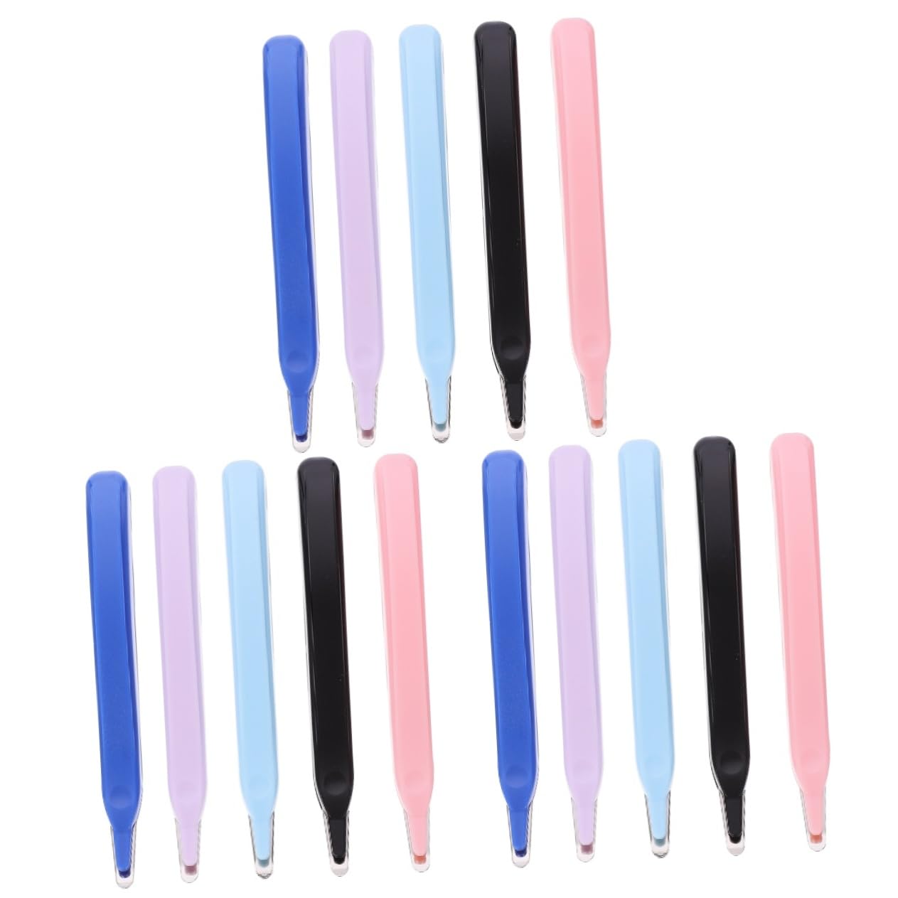 Gadpiparty 15stücke Hefterentferner Mini Stapler Remover Werkzeug Für Büro Und Zuhause Leicht Und Tragbar Blau Schwarz Hellrosa Und Hellblau Beschädigungsfreies Entfernen Von Heftklammern