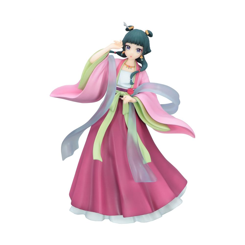 2 statua di Maomao e Jinshi in posa in piedi, 16 cm, statua di figura Maomao anime ragazza in PVC, modello collezione decorazione regali per i fan