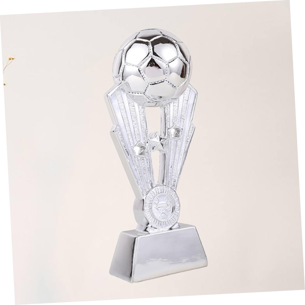 Toddmomy Calcio Resina Placcata con Base per Decorazione per Scuole e Uffici Bronzo Premio per Regali per Amanti del Calcio