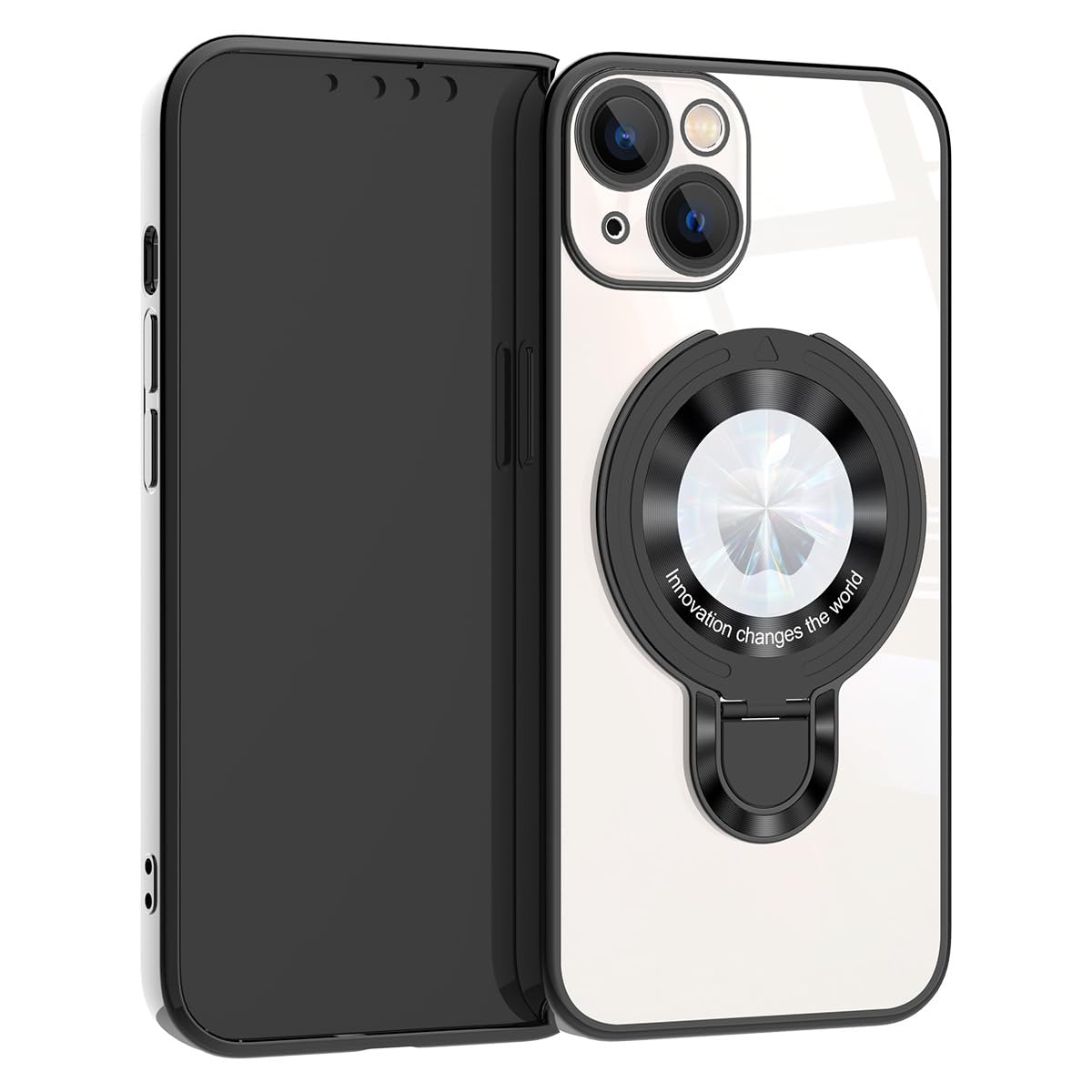 Amazon.co.jp: EiYioun メッキケース iPhone 13 Mini用 メタルリング