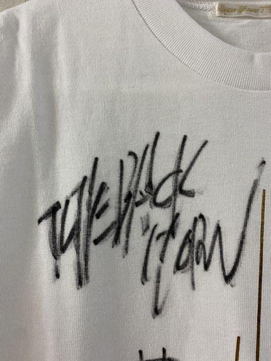 未使用品 THE BACK HORN メンバー直筆サイン入りTシャツ 山田将司 Amazon.co.jp: 品 THE BACK HORN メンバー直筆サイン入りTシャツ 山田