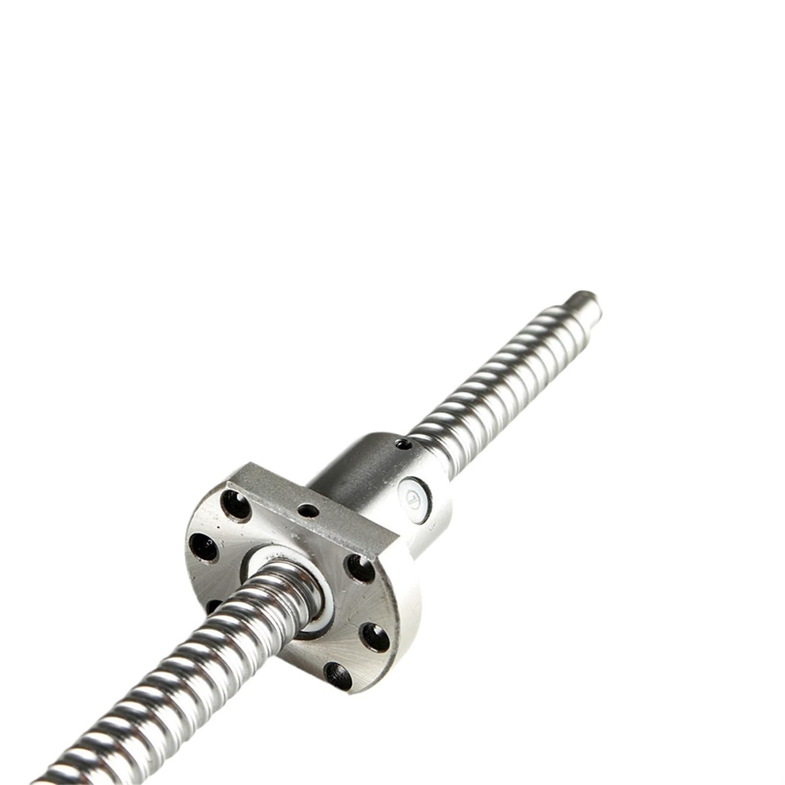 Metal Ball Screw nut SFU1204 Rolled Ball Screw with End Machined Length 250mm + 1204 Ball Nut BK/BF10 End Support + Coupler(500mm)