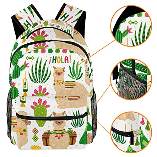 Mochilas ligeras de alpaca y cactus para senderismo y viajes activos 3