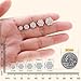 Delzzad Moissanite Earrings for Men, Sterling Silver S925 Flower Cluster Stud Earrings Screw Back Earrings for Women, 7-Stone Design (Golden, 8.7mm(1.4ct))