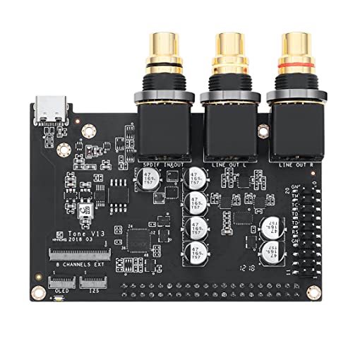 Qualità audio incontaminata :: La scheda audio Khadas ha ESS ES9038Q2M DAC, il DAC mobile a 32 bit più alto a 32 bit del settore con gamma dinamica senza precedenti e distorsione ultra-bassa. Connettori RCA ad alta qualità, ti permettono di godere dell'audio con delicato, chiaro, potente e Rich Details Details.compatible per APE, FLAC, OGG, WAV, ACC, ALAC, MP3, WMA, DSD e altri formati di file audio.