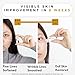 BeFabLuxx Hydra-Plump Micro-Infusion System - 6X Peptide, Hyaluronic Acid & Ergothioneine: Firm, Hydrate & Glow at Home Kit, 1 Applicator + 2 × 5ml Serums, 30-Day Total Package Supply