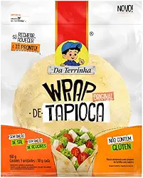 WRAP DE TAPIOCA ORIGINAL DA TERRINHA 150G