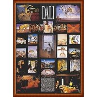 Amazon.co.jp: ポスター サルバドール ダリ Collage of Dali most