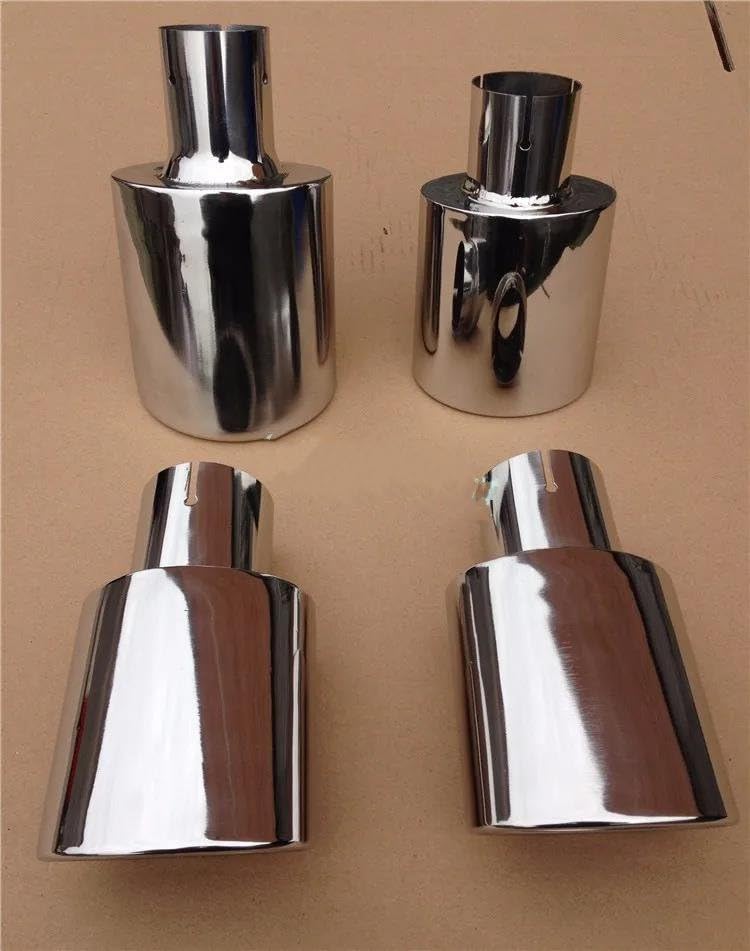Embout d'échappement voiture en acier inoxydable avec finition miroir durable - 4