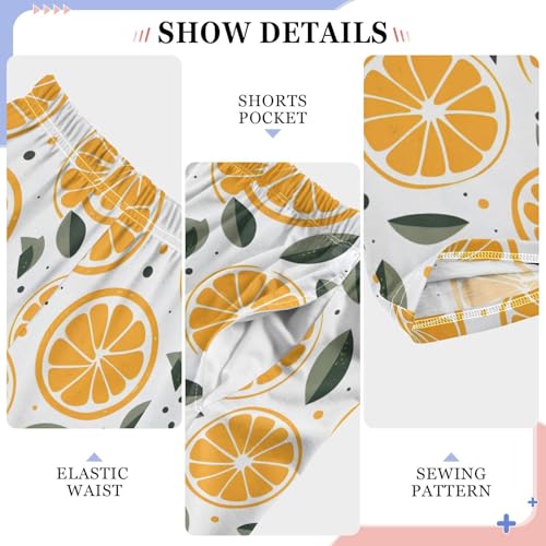 Yellow Lemon Pajama Pants Long Sleep Pant Soft PJ Bottoms Sleepwear4